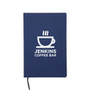 Add Your Logo:  Side Stitch Leatherette Jotter