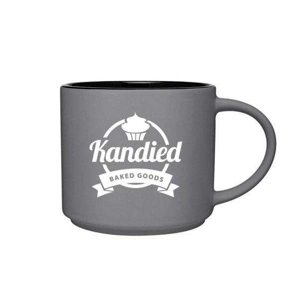 Add Your Logo: Two Tone Tango Mug - Grey