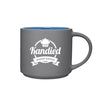 Add Your Logo: Two Tone Tango Mug - Grey