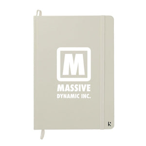 Add Your Logo: Karst Soft Touch Stone Paper Notebook