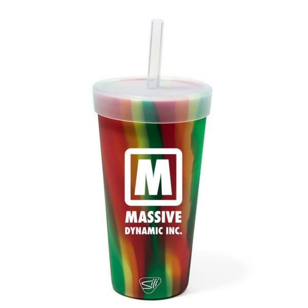 Add Your Logo: Silipint 22 oz Silicone Straw Tumbler