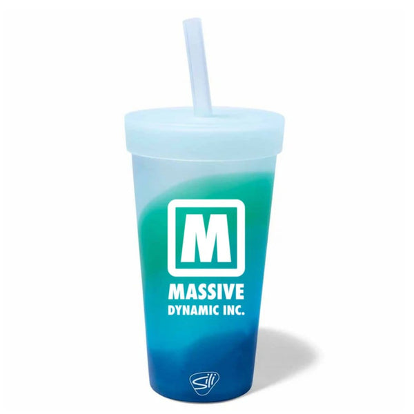 Add Your Logo: Silipint 22 oz Silicone Straw Tumbler