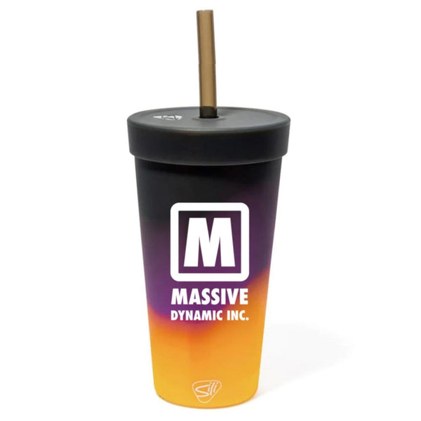 Add Your Logo: Silipint 22 oz Silicone Straw Tumbler