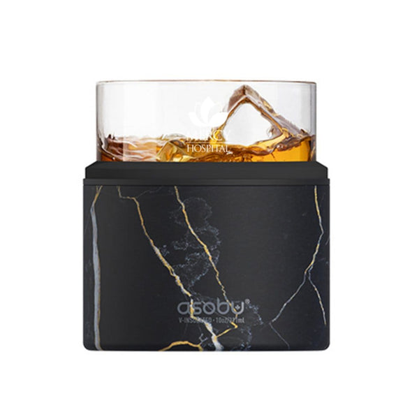 Add Your Logo: ASOBU On the Rocks Cooler & Glass