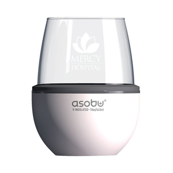 Add Your Logo: ASOBU Insulated Wine Cooler & Glass