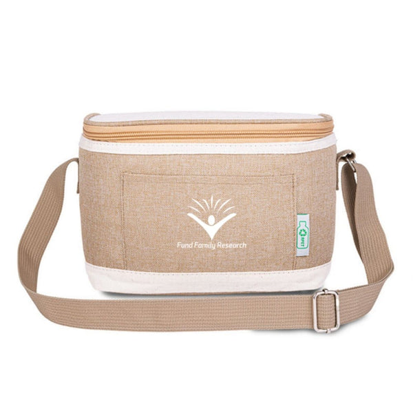 Add Your Logo: RPET Insulated Eco Lunch Bag