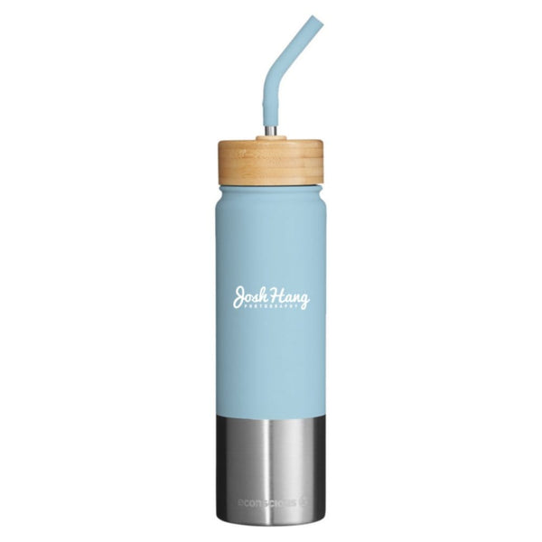 Add Your Logo: 24 oz Recycled Contrast Bottle