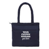 Add Your Logo: Recycled Puffer Tote