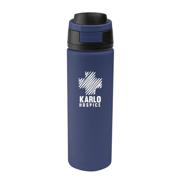 Add Your Logo: Recycled Pop & Sip Water Bottle