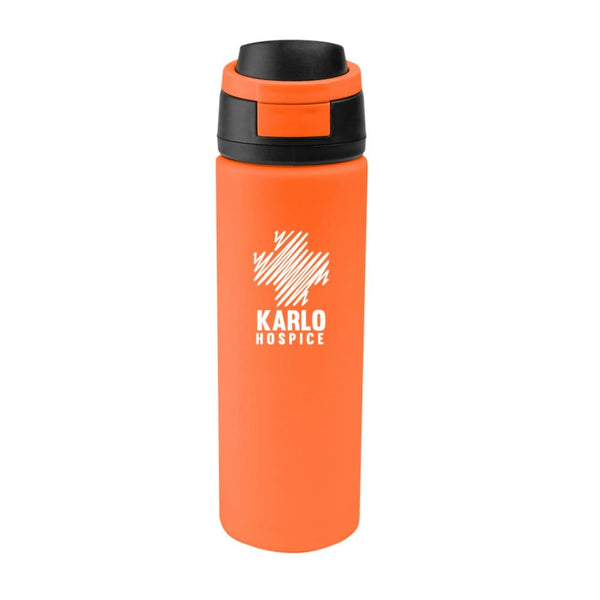 Add Your Logo: Recycled Pop & Sip Water Bottle