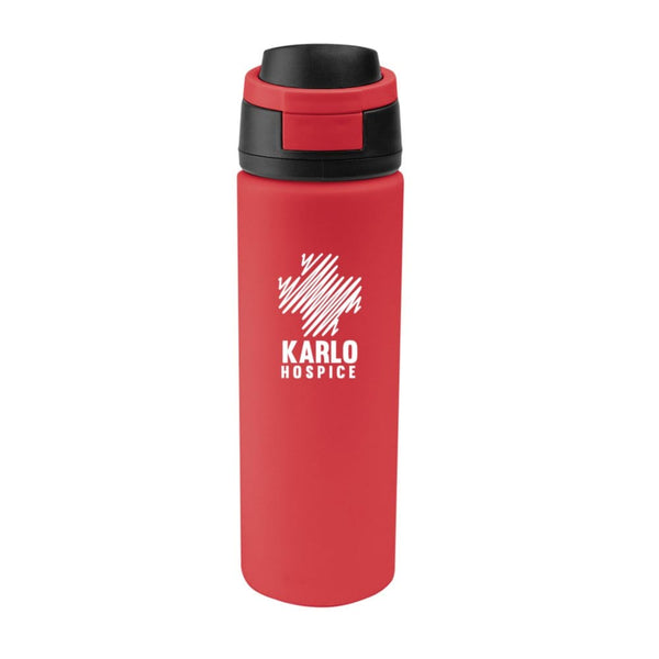 Add Your Logo: Recycled Pop & Sip Water Bottle