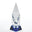 Crystal and Blue Trophy - Diamond