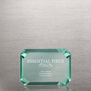 Elegant Glass Paperweight