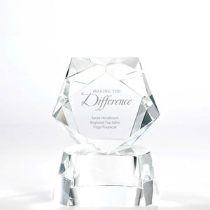 Crystal Pentagon Trophy