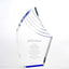 Blue Reflection Acrylic Award - Peak