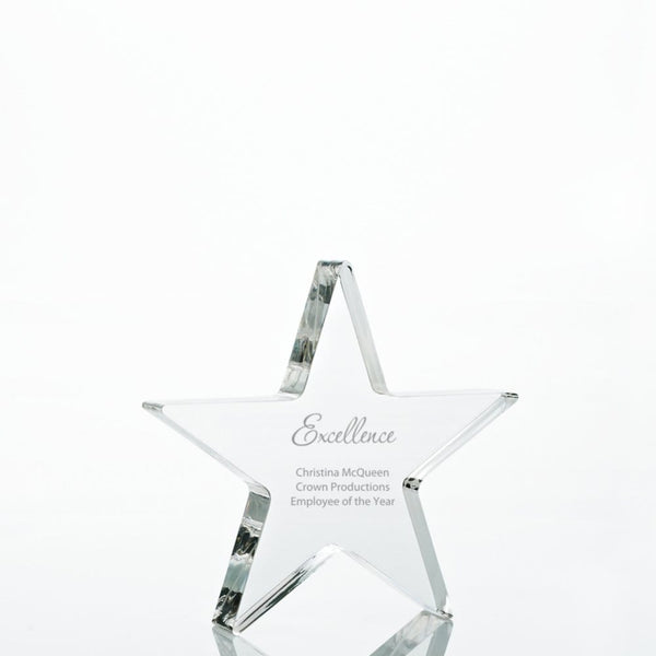 Star Acrylic Trophy - Star