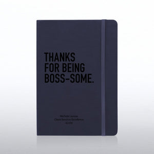 Boss Tuscany  Engraved Journal - Navy