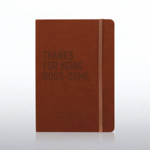 Boss Tuscany  Engraved Journal - Tan