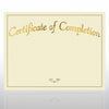 Foil Certificate Paper - Certificate of Completion