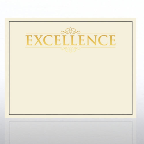 Blank Gold Foil Certificate Paper