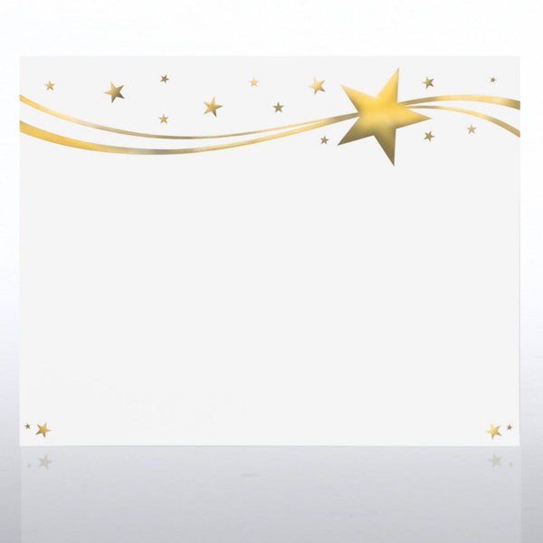 Foil Certificate Paper - Milky Way Stars