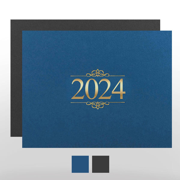 Foil Certificate Cover - 2024 Ornaments