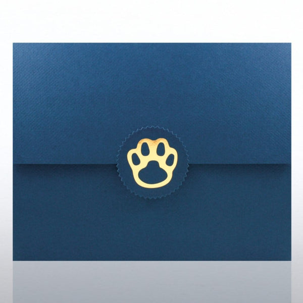 Paw Foil Certificate Folder