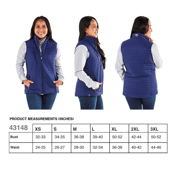 Add Your Logo: Quilted Light Thermolite Vest - Women's