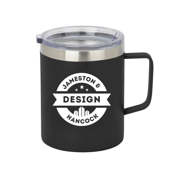 Add Your Logo:  Ready-To-Go Travel Mug