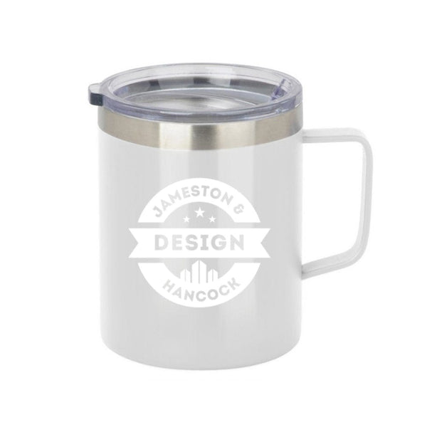 Add Your Logo:  Ready-To-Go Travel Mug