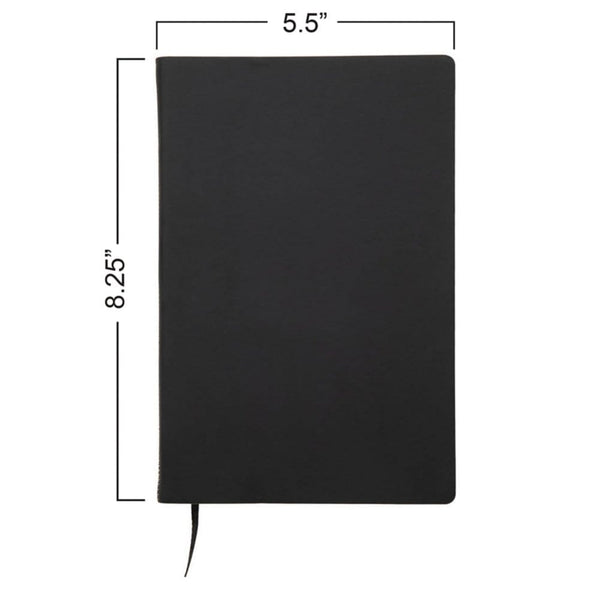 Add Your Logo:  Side Stitch Leatherette Jotter