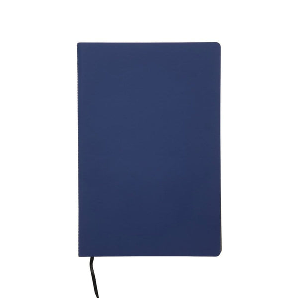 Add Your Logo:  Side Stitch Leatherette Jotter