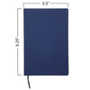 Add Your Logo:  Side Stitch Leatherette Jotter