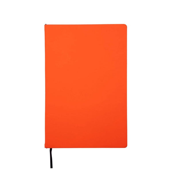 Add Your Logo:  Side Stitch Leatherette Jotter