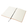 Add Your Logo:  Side Stitch Leatherette Jotter