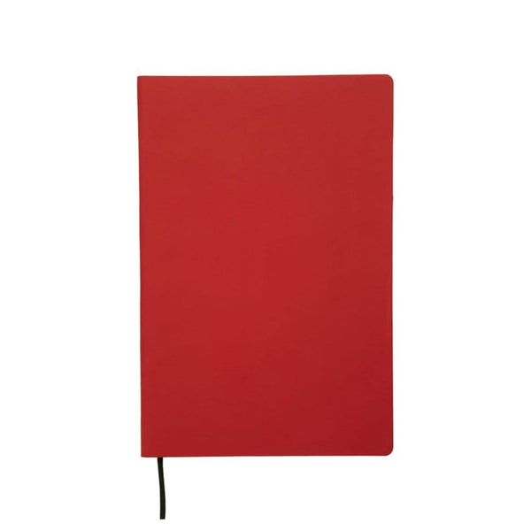 Add Your Logo:  Side Stitch Leatherette Jotter