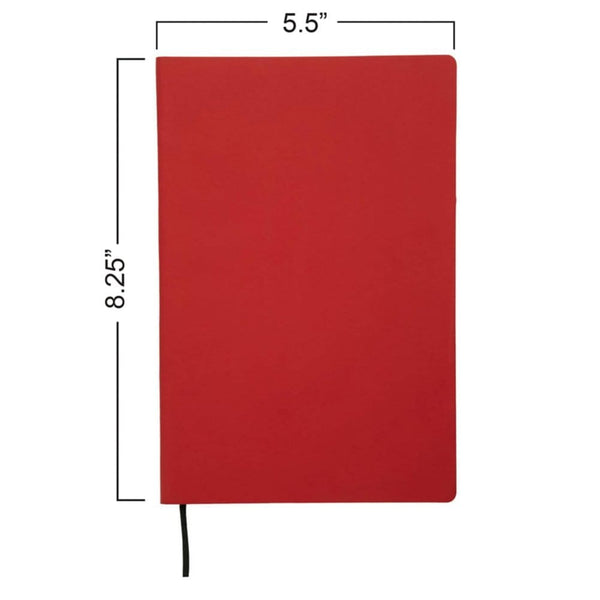 Add Your Logo:  Side Stitch Leatherette Jotter