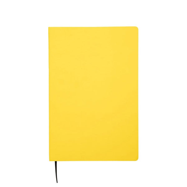 Add Your Logo:  Side Stitch Leatherette Jotter