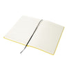 Add Your Logo:  Side Stitch Leatherette Jotter