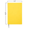 Add Your Logo:  Side Stitch Leatherette Jotter