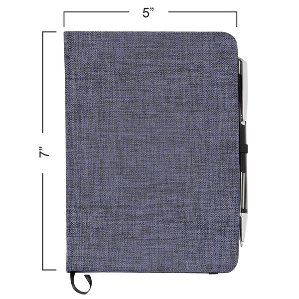 Add Your Logo:  Naturally Heathered Journal