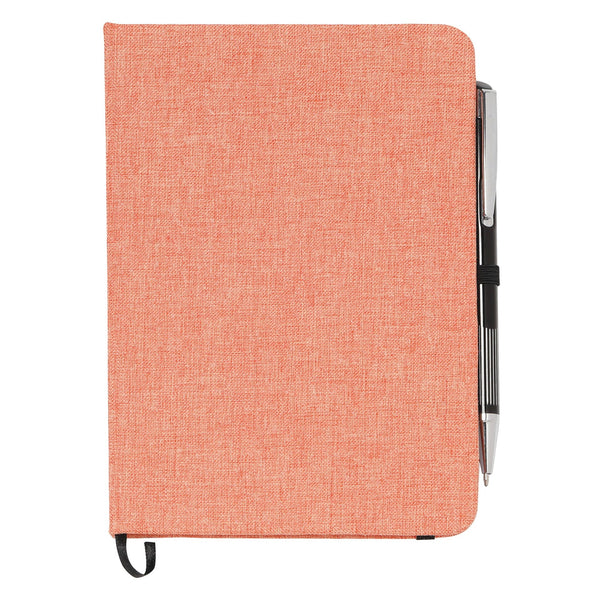 Add Your Logo:  Naturally Heathered Journal