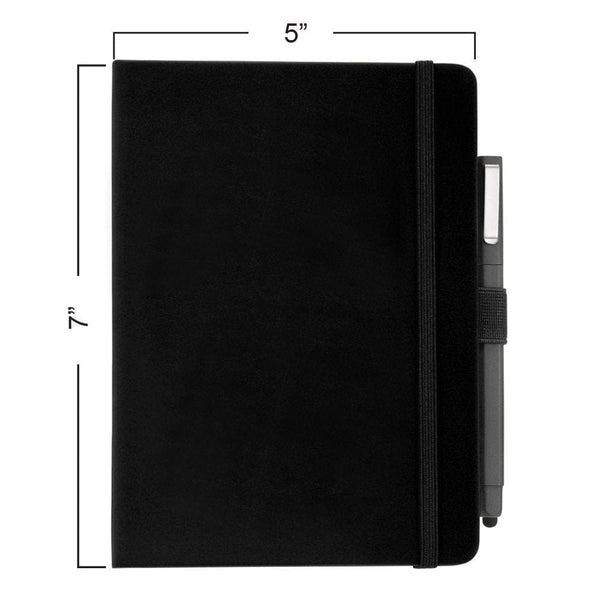 Add Your Logo: Soft Touch Journal & Pen Set