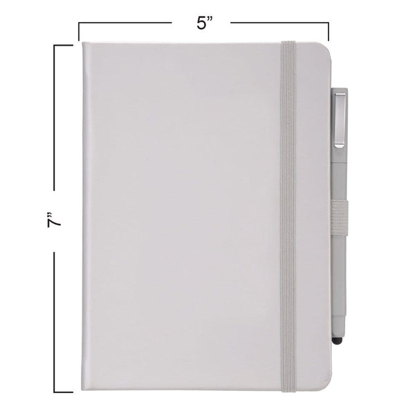 Add Your Logo: Soft Touch Journal & Pen Set