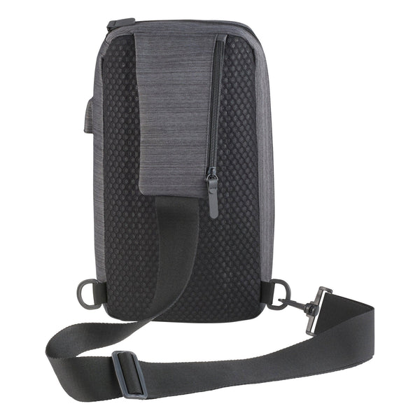 Add Your Logo: Sling Pack with USB Port