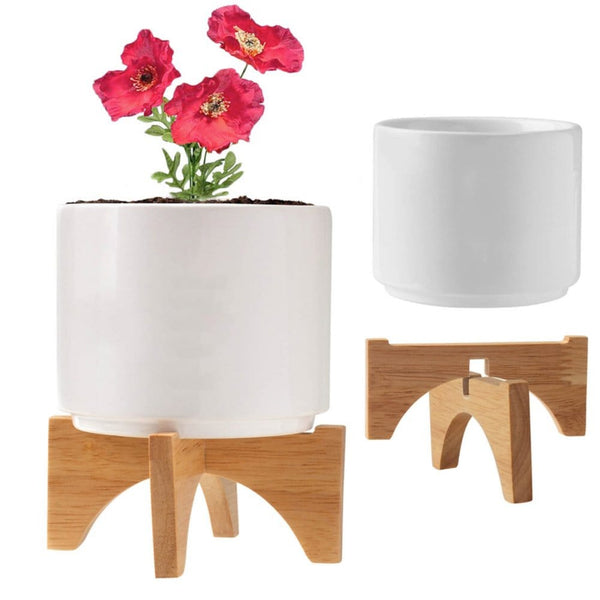 Add Your Logo: Mod Vibes Ceramic Planter Kit