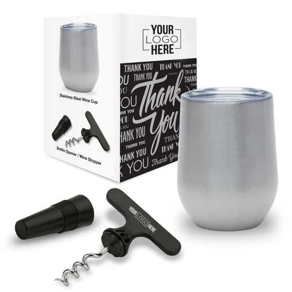 Add Your Logo: Cheers to You Gift Set