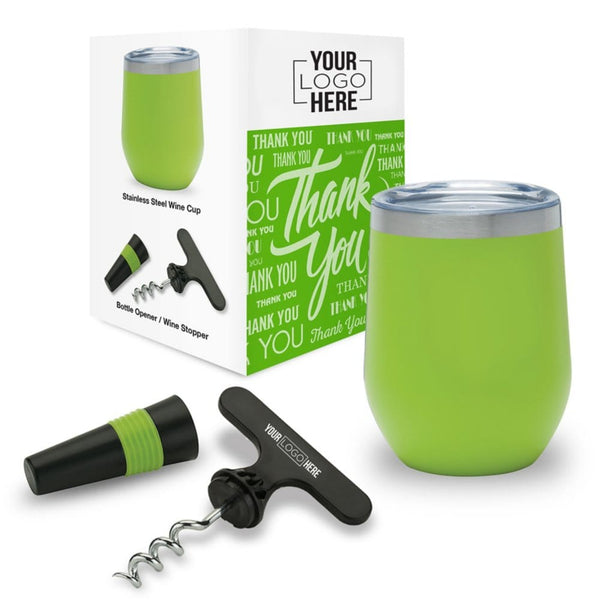 Add Your Logo: Cheers to You Gift Set