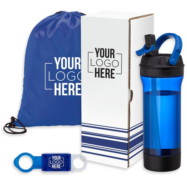 Add Your Logo: 3- Piece Fitness Gift Set