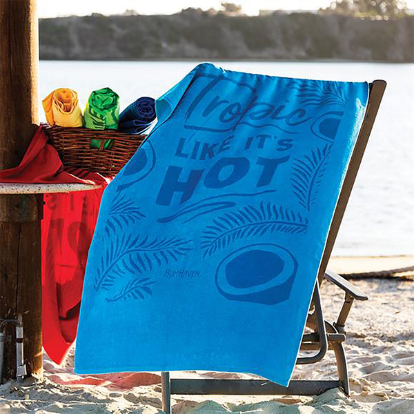 Add Your Logo: Luxe Velour Beach Towel